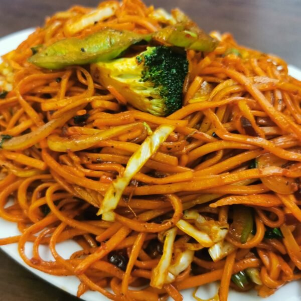 Vegetable Manchurian Chow Mein